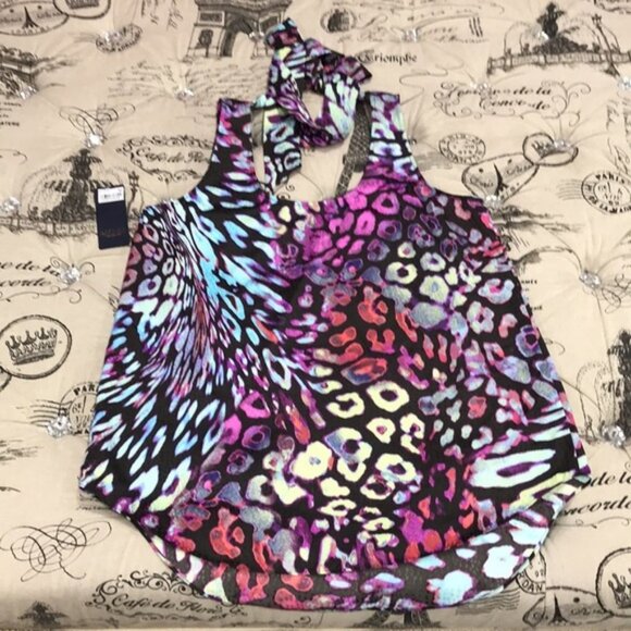 Rachel Rachel Roy Animal-Print Top - Picture 8 of 8